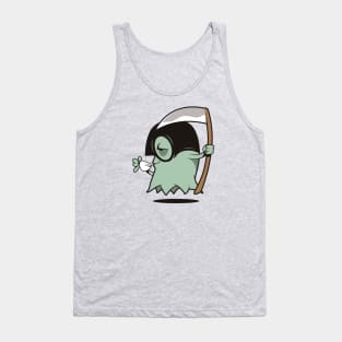 Grimm Grinning Ghost Tank Top